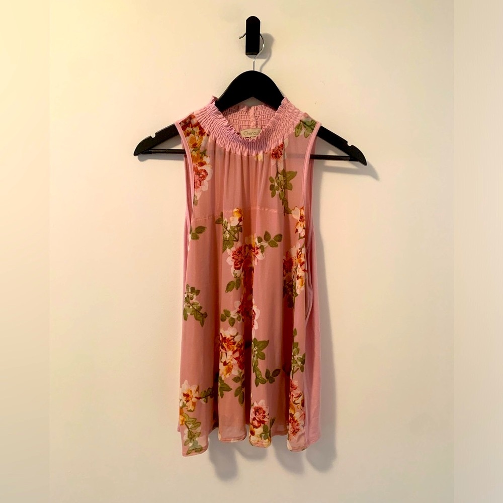 Chenault Sleeveless Lined Elegant Top Medium